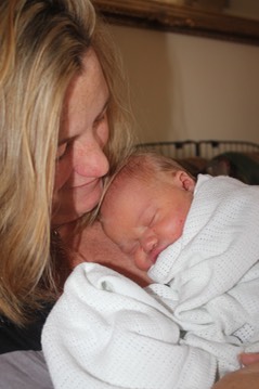 Adie and baby